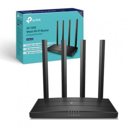 TP-Link Archer C6 AC1200 Dual Band Wireless MU-MIMO Gigabit Router